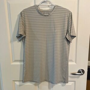 zyia-Gray Striped Men's Shirt